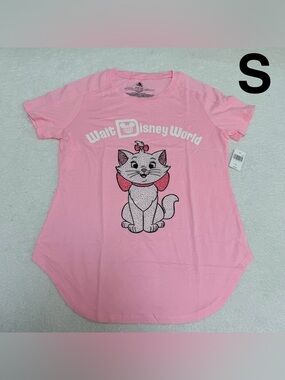 NWT Disney Parks 2026 Walt Disney World Marie T-Shirt S